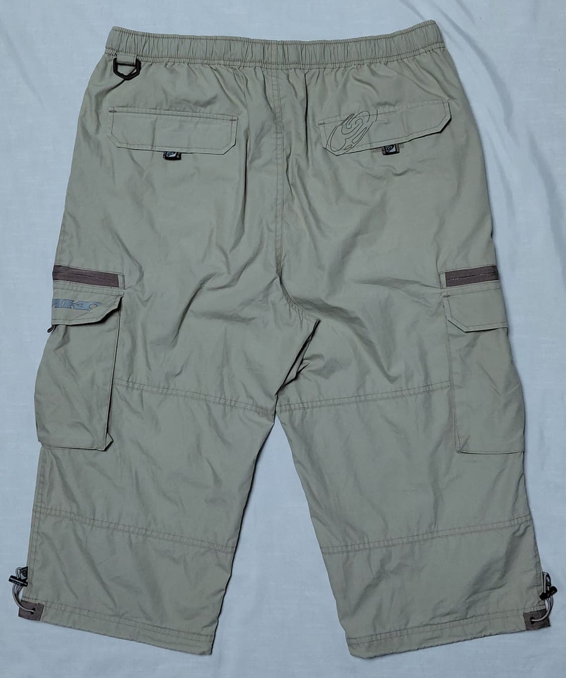 [Y2K/빈티지/L] PIKO 피코 테크니컬 7부 카고 팬츠 (베이지) 상품이미지8