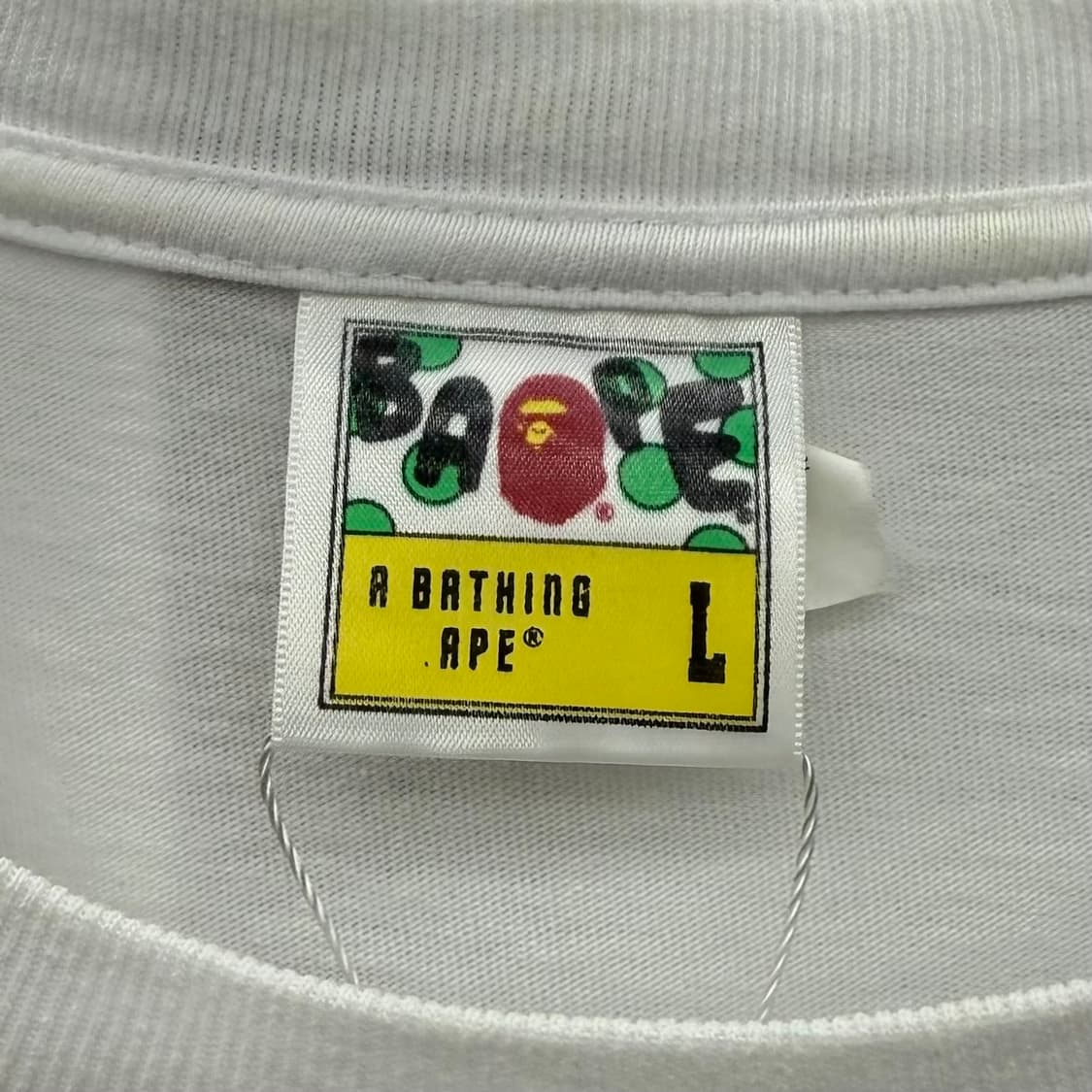 BAPE 베이프 샤크 마일로 빅 프린팅 반팔 티셔츠 상품이미지6