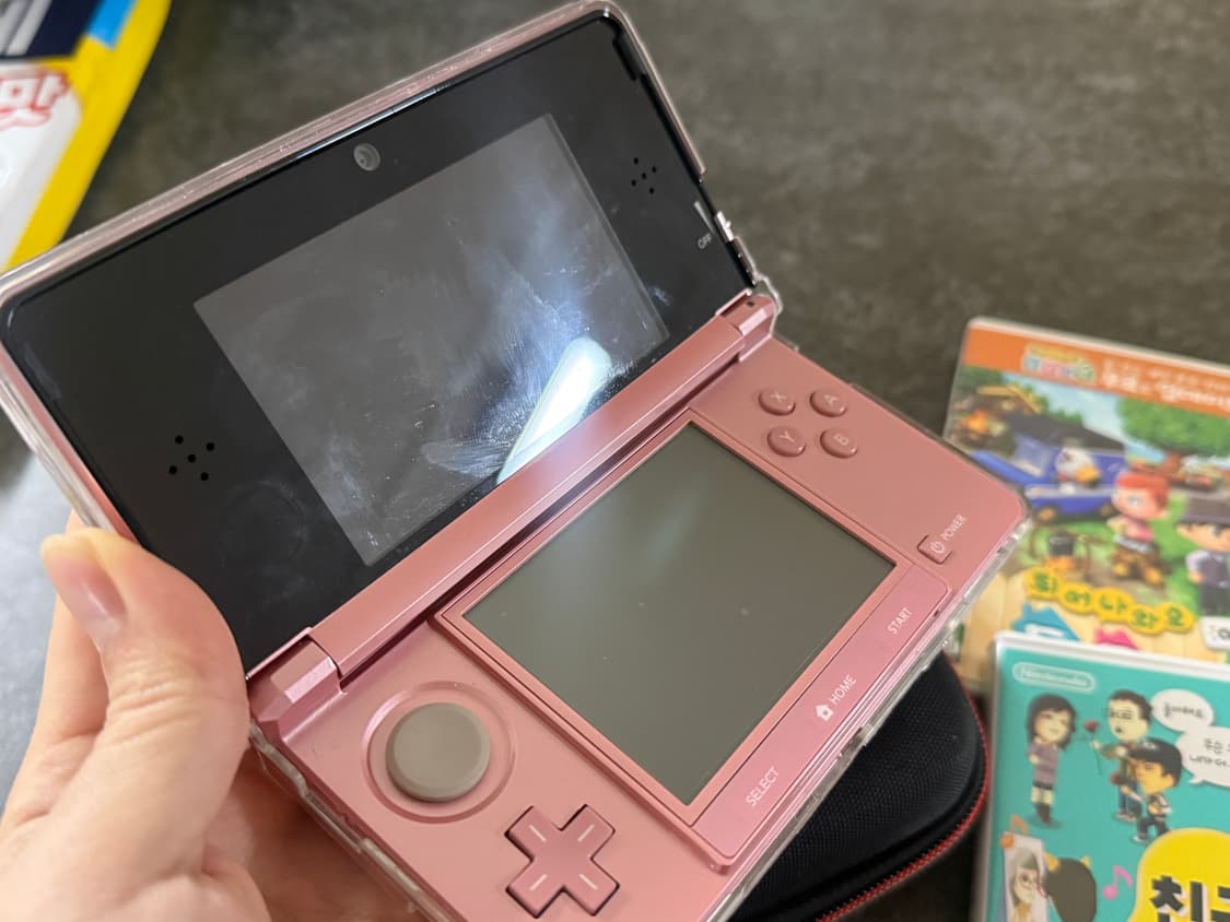 닌텐도 3DS 핑크 + 친모아 + 튀동숲 상품이미지4