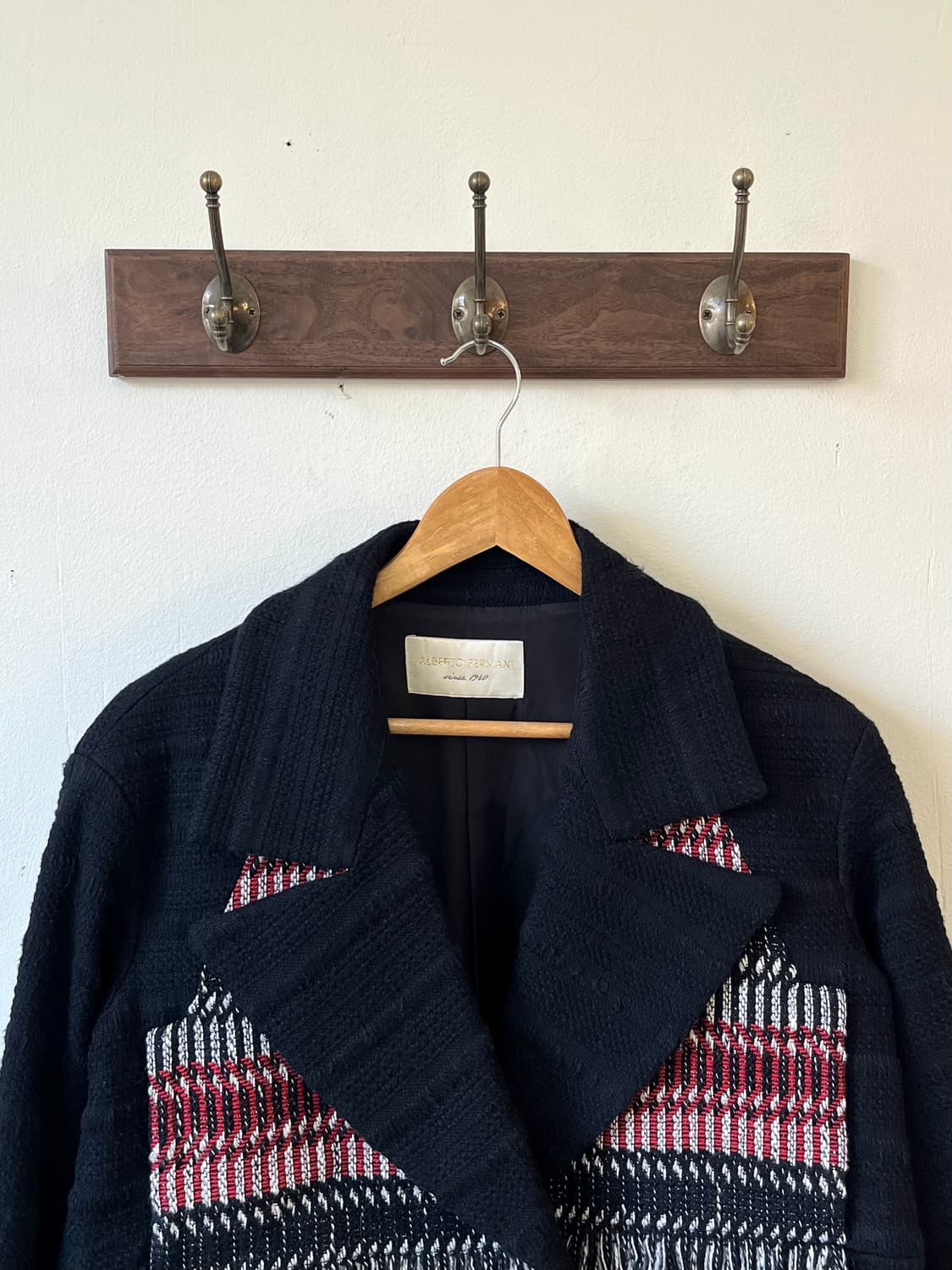 ALBERTO FERMANI 트위드 프릴 크롭 자켓 상품이미지2