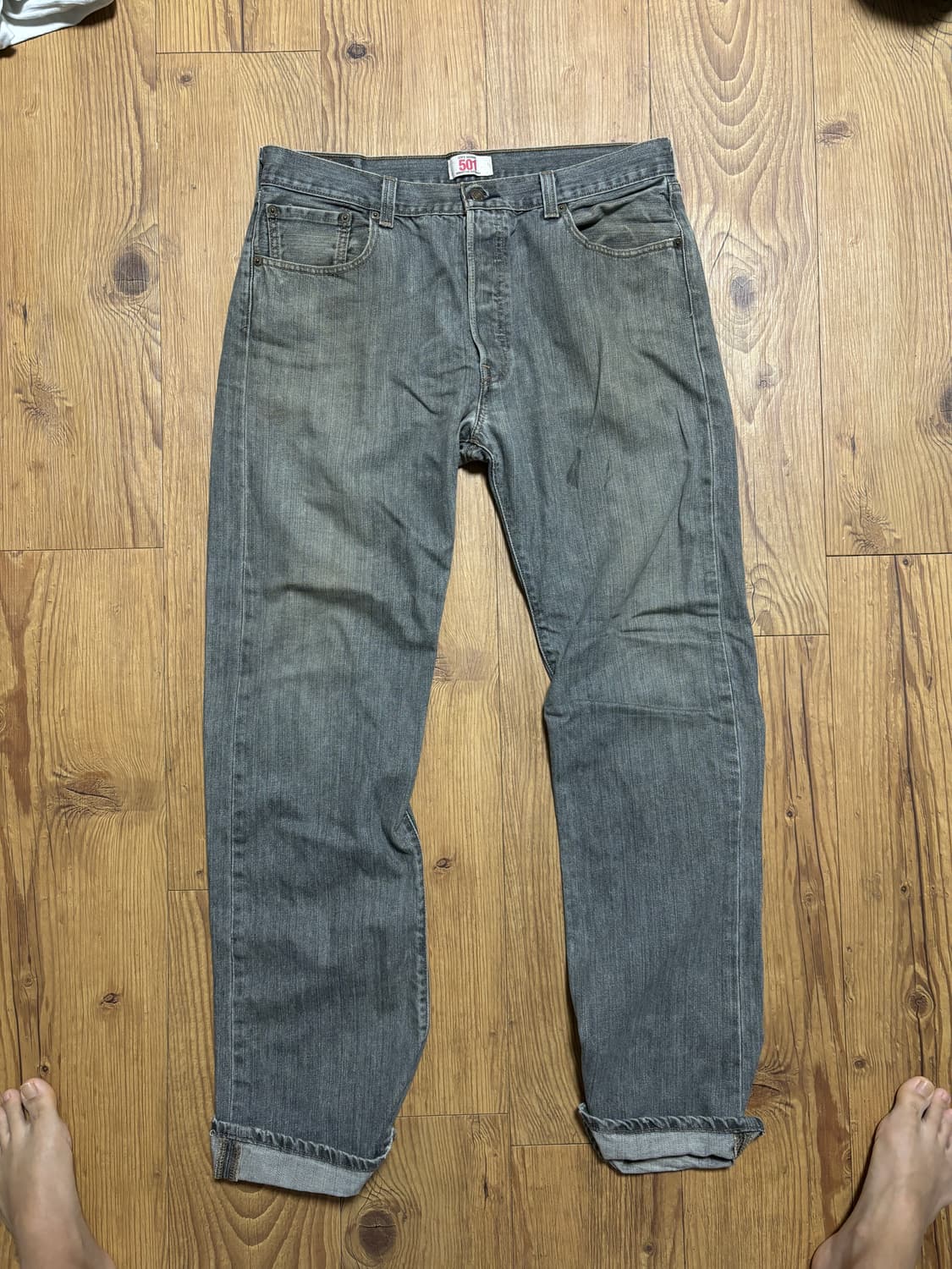 리바이스501 그레이진 36x34 상품이미지1