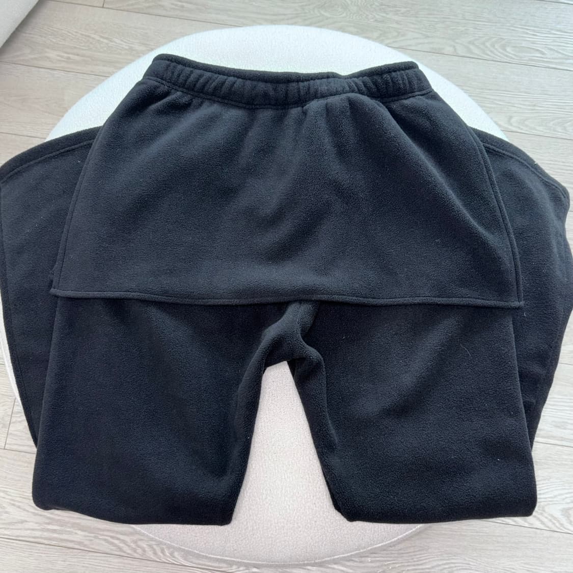 지초이 컴포트 24-006 플리스 슬림 레이어드 팬츠(30cm ver.) 상품이미지2