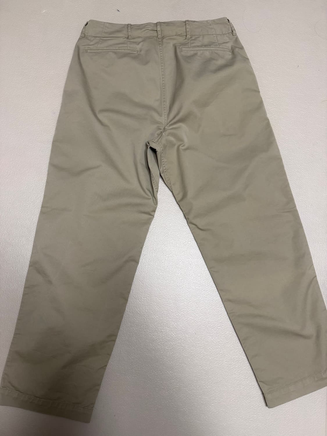 (32)나나미카 와이드 치노 카키 상품이미지2