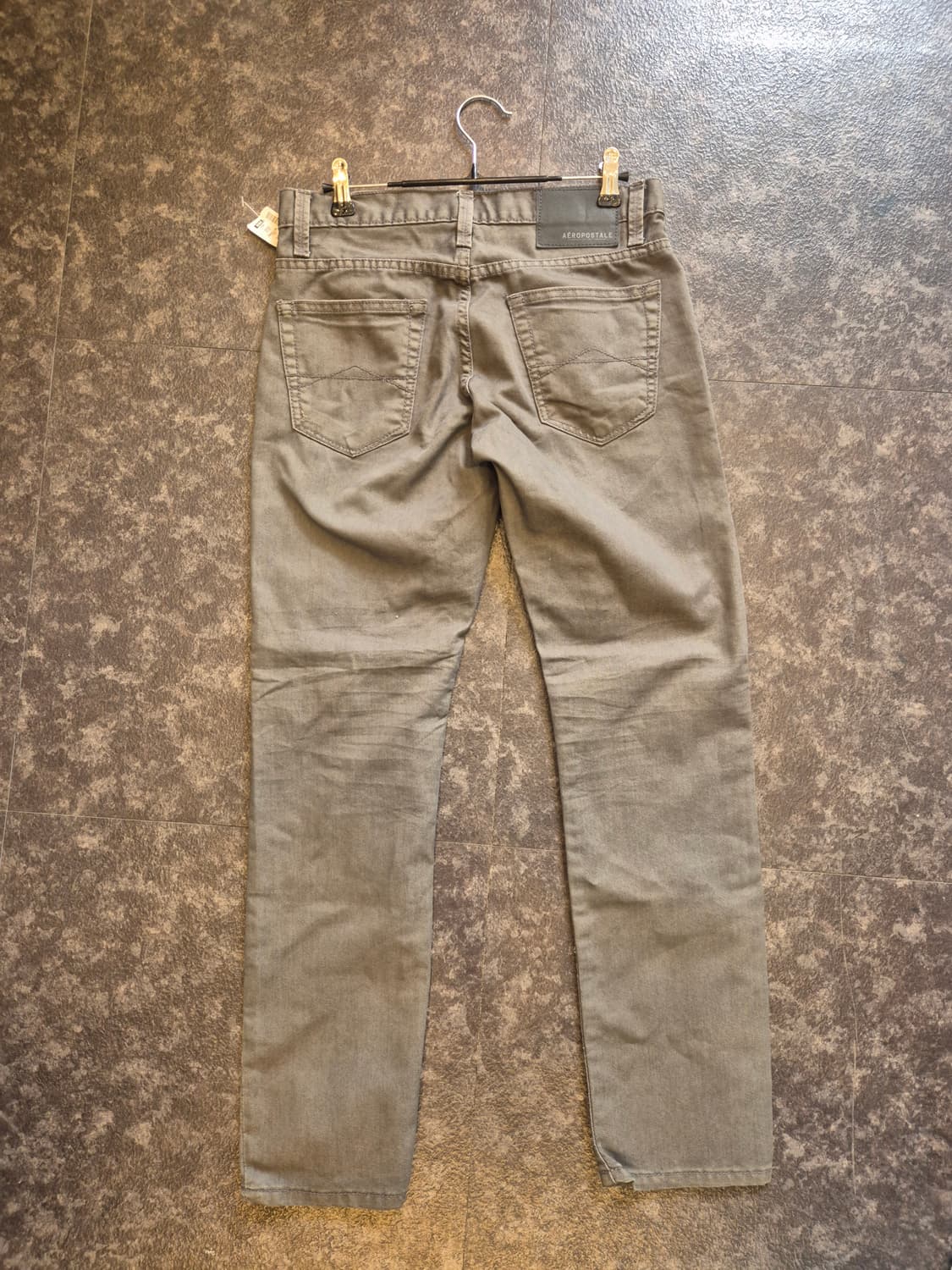 27인치 에어로포스테일 면바지 새상품 아메카지 워싱 빈티지 상품이미지7