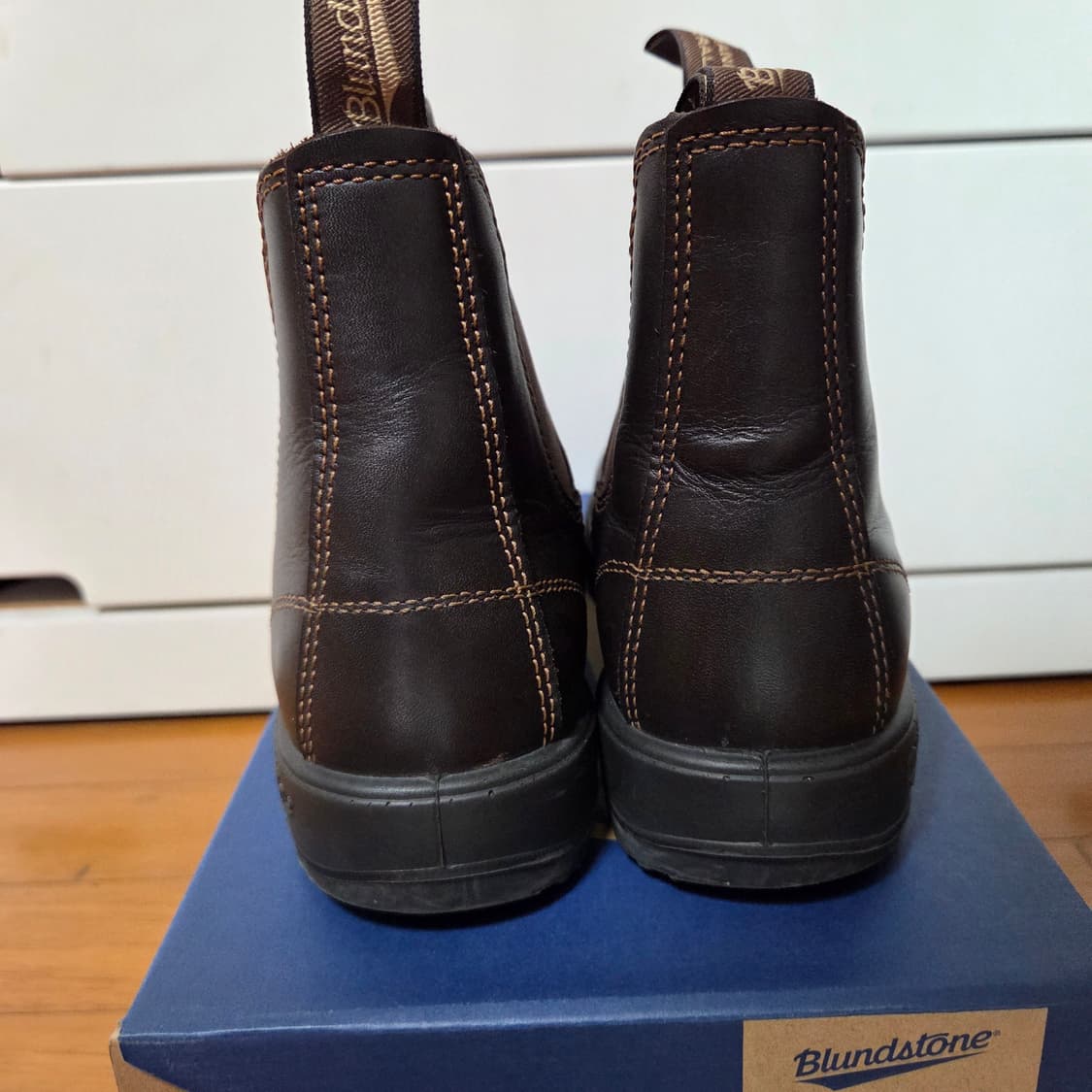 [uk8(270)]블런드스톤 650 프리미엄라인 첼시부츠 월넛브라운 상품이미지5