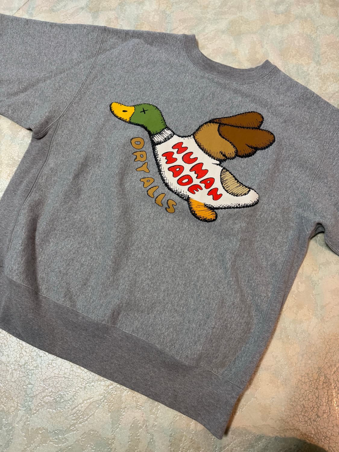 [2XL] 휴먼메이드 X 카우스 스웻셔츠 (맨투맨) 상품이미지1