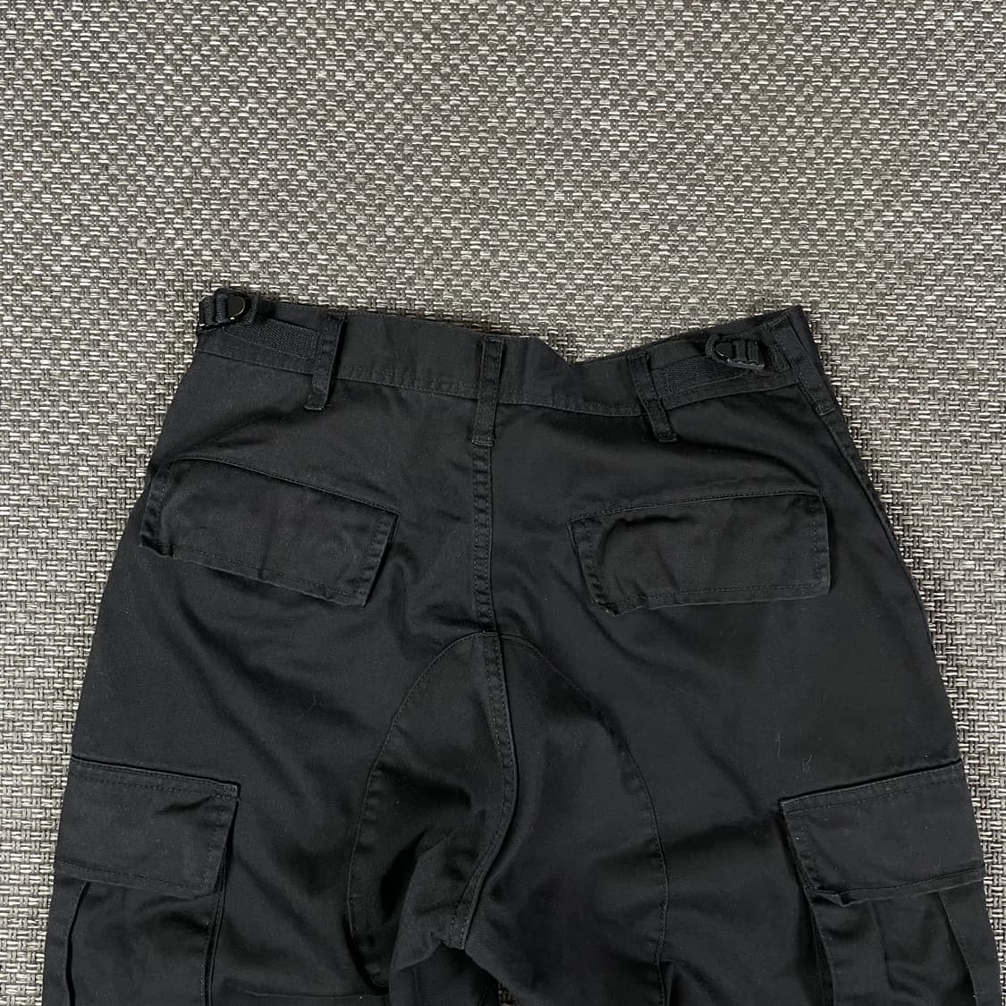 (30) 밀리터리 빈티지 블랙 사이드 포켓 조거 팬츠 스몰 레귤러 상품이미지6