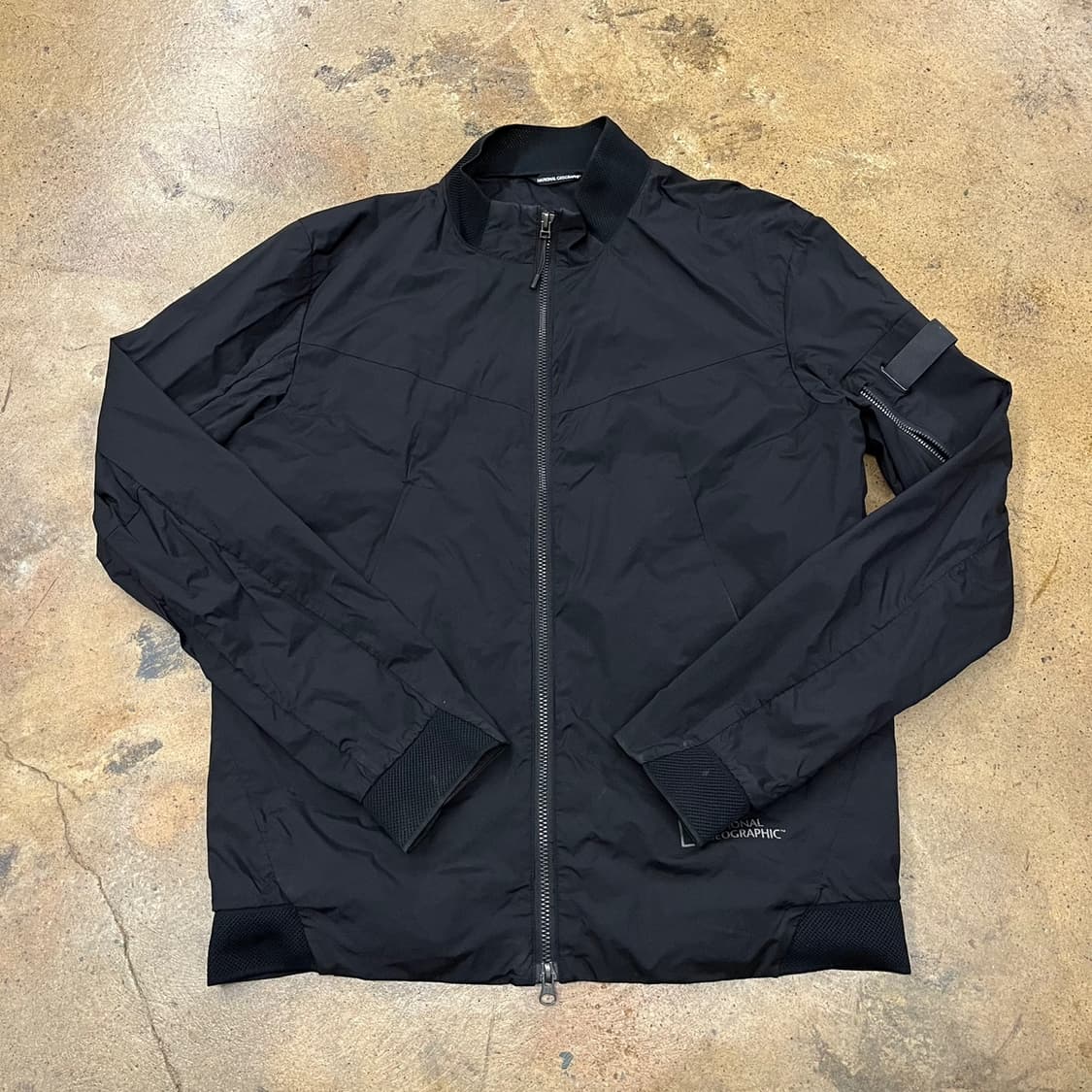 [정품/M] 내셔널지오그래픽 블랙 봄버 자켓 b10 상품이미지2