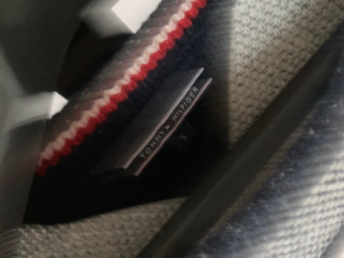 타미 힐피거 시그니처 배색 니트 (S size) 상품이미지5