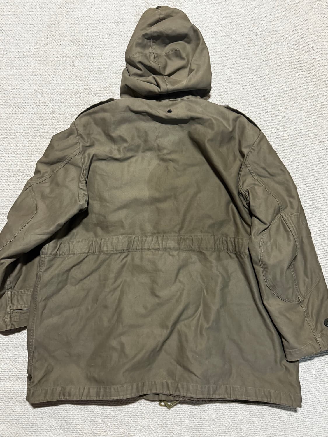 80s 독일군 오리지널 필드파카 밀리터리 자켓 L~XL 상품이미지7