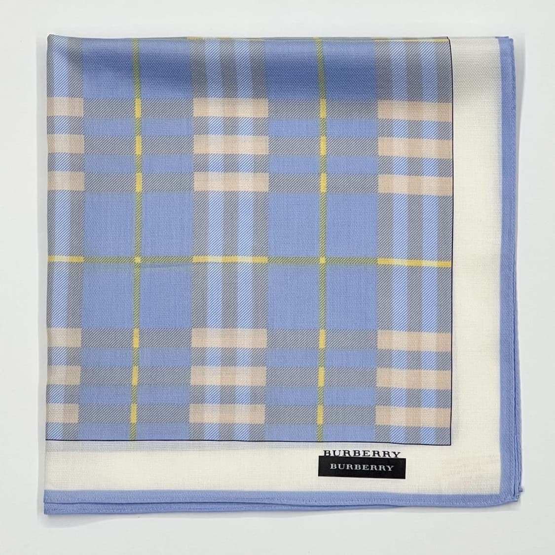 (새상품) burberry /버버리 쁘띠스카프 손수건 상품이미지5