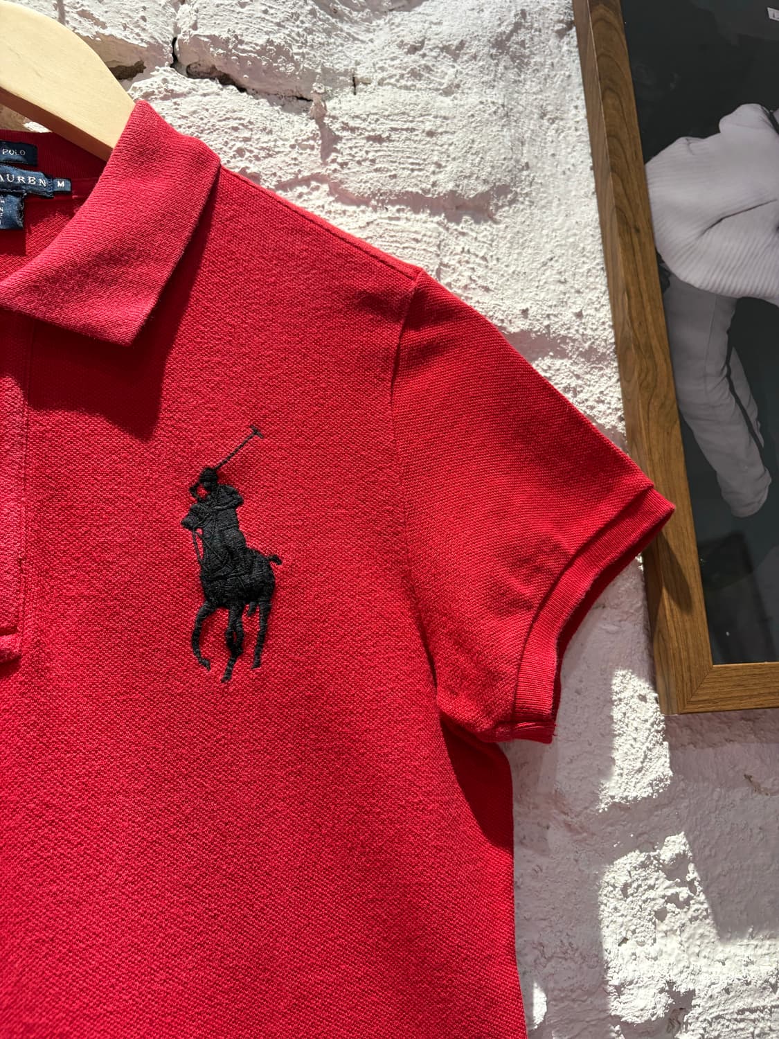 유일) 폴로 빅포니 태극기 KOREA3 카라반팔 티셔츠 상품이미지6