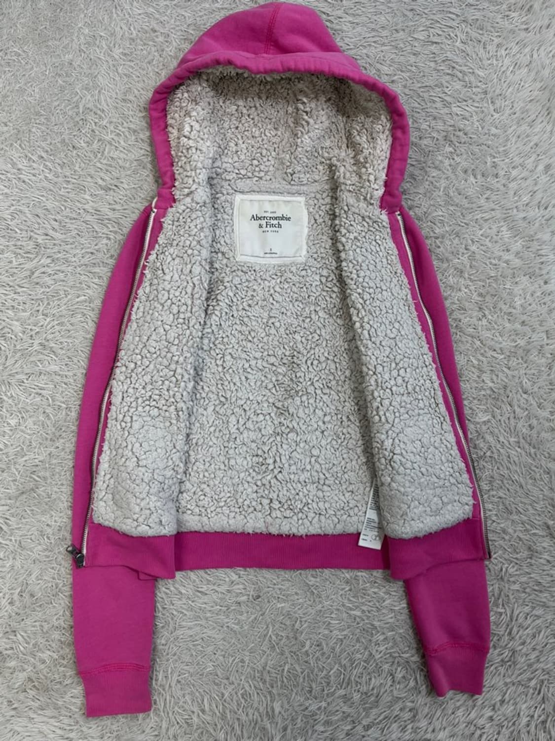 아베크롬비 양털 후드 집업/#3022 상품이미지4