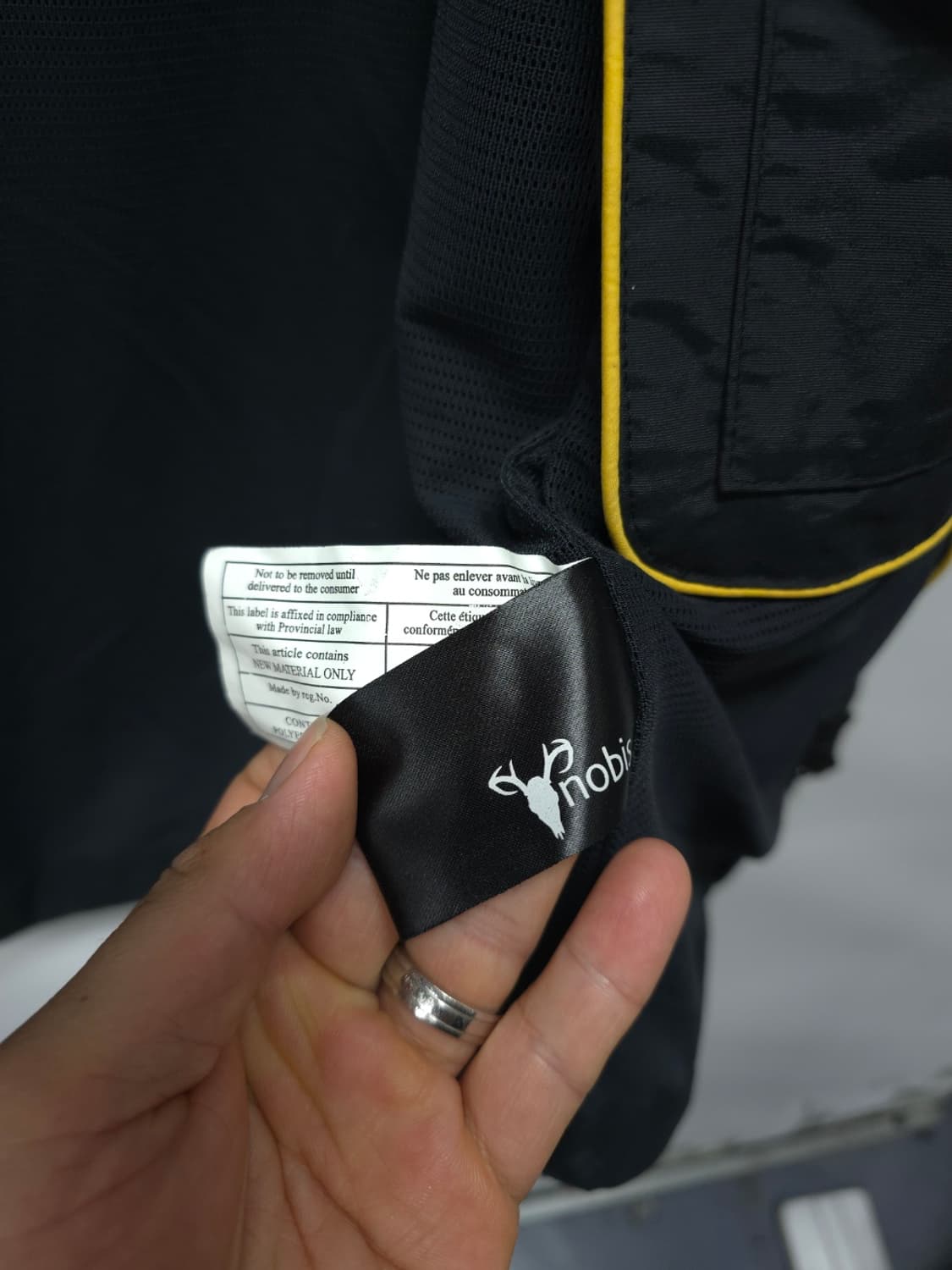 노비스 애드미럴 남성 바람막이 자켓 (95) 상품이미지10