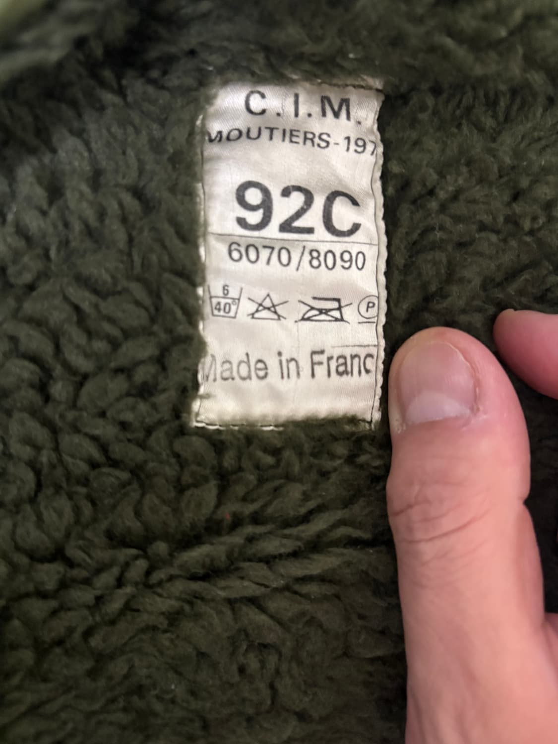 빈티지 프랑스군 야상 M64 내피포함 (L) 상품이미지5