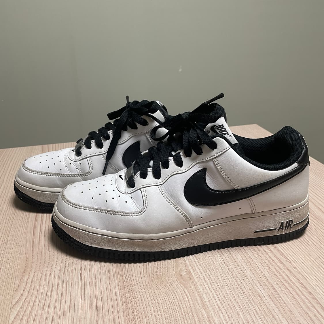 나이키 에어포스1 '07 화이트 블랙 상품이미지1