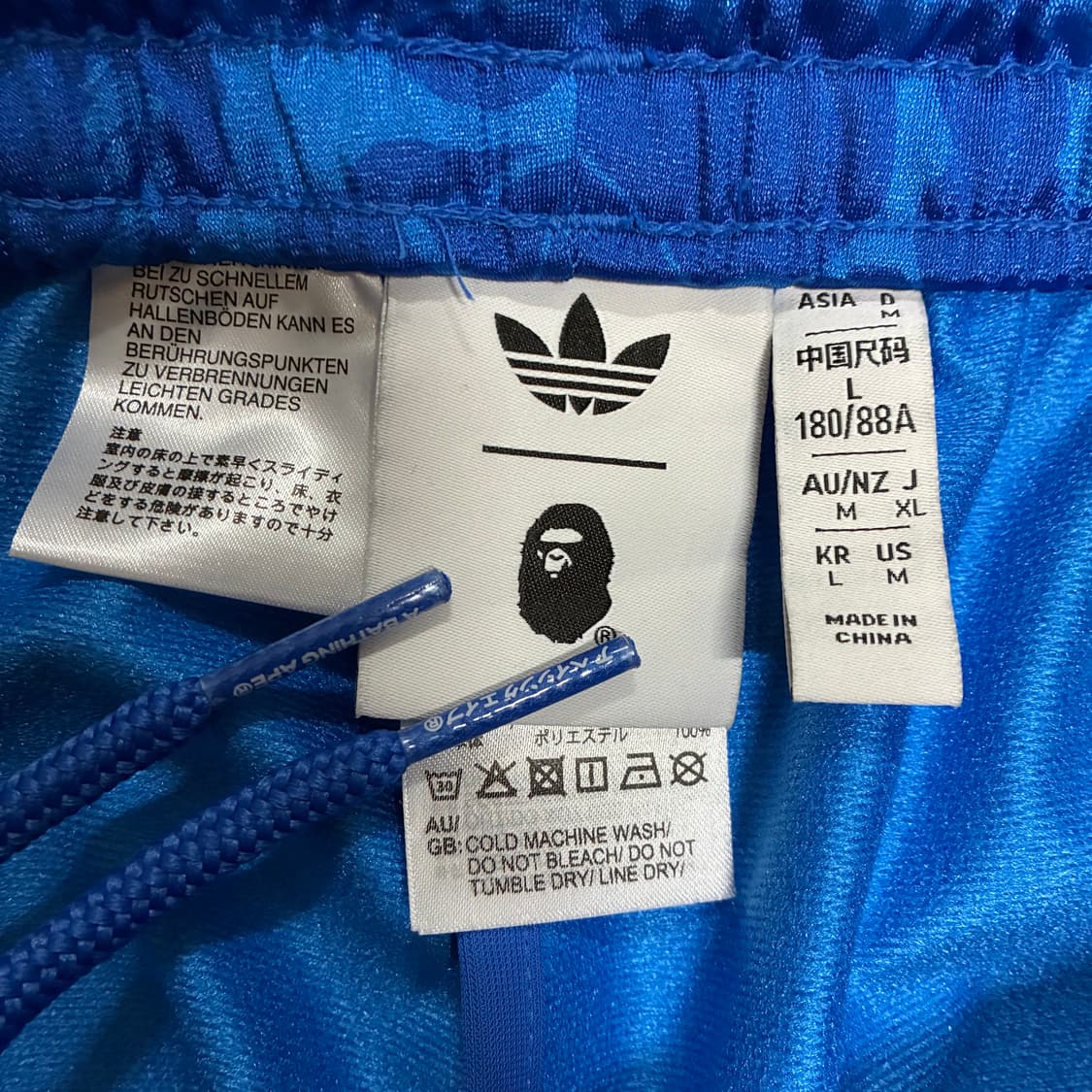 [새상품] 베이프 아디다스 트랙팬츠 (L) 상품이미지6