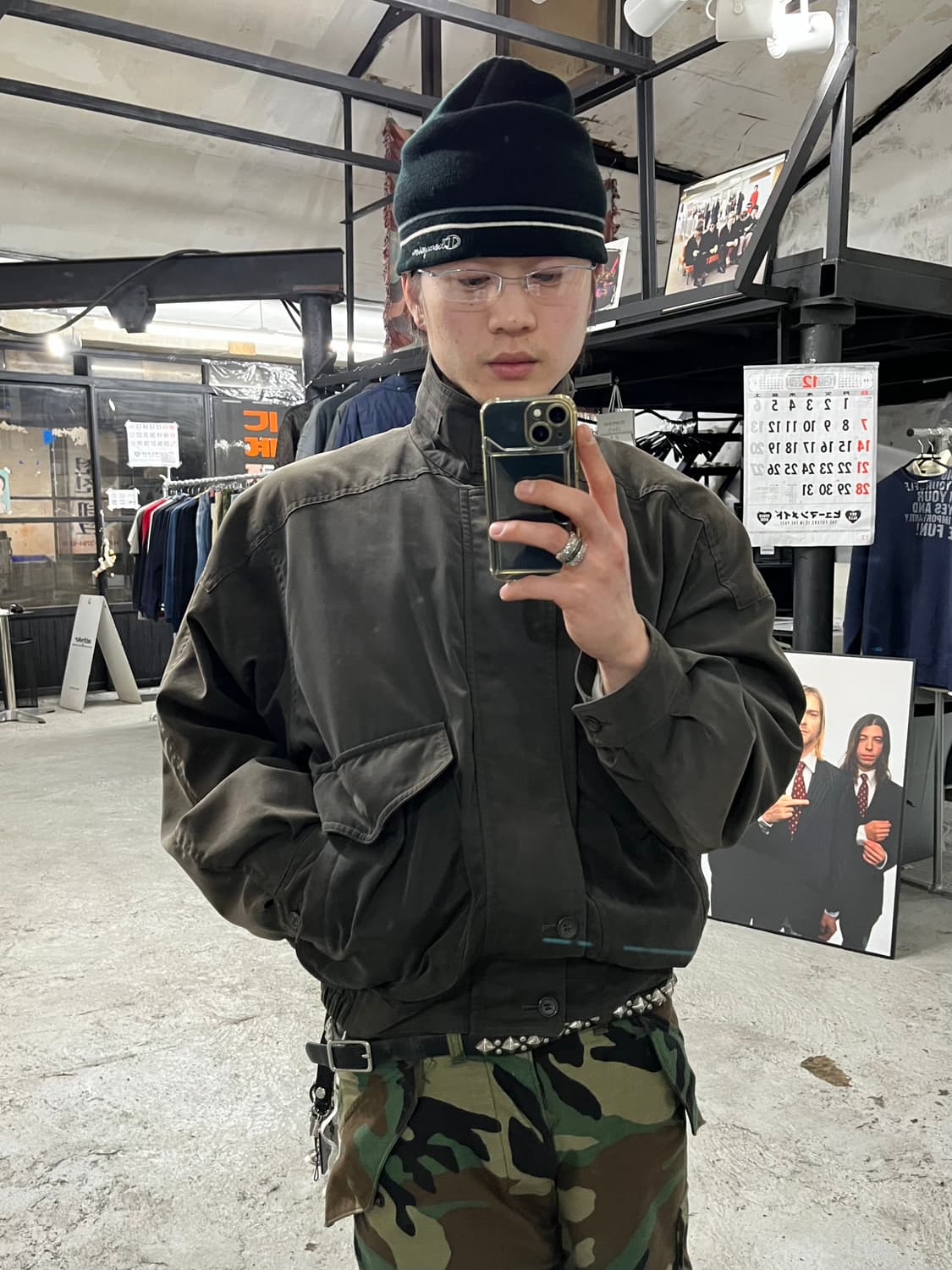 The Scotch House fade bomber jacket 🇯🇵 상품이미지4