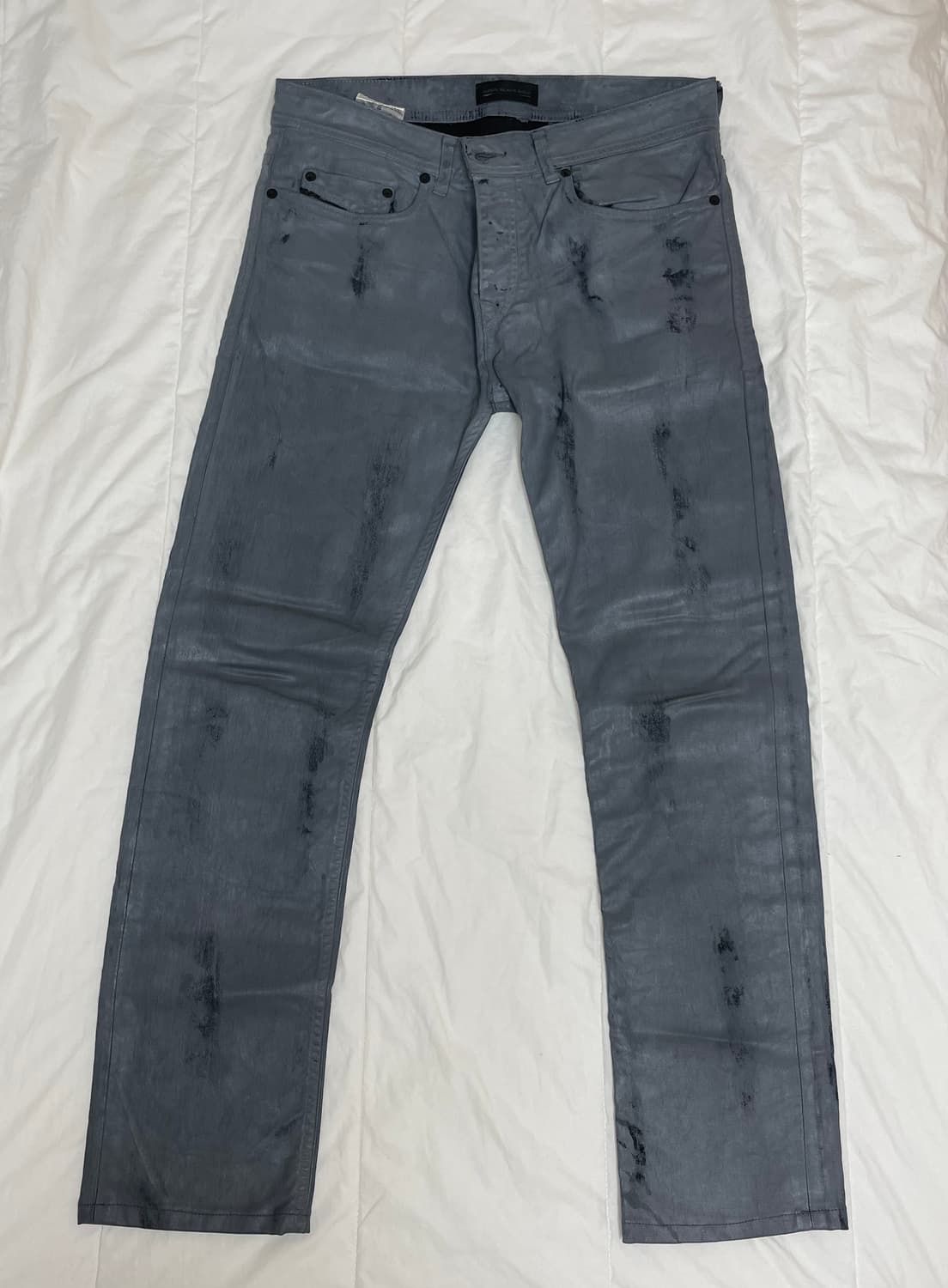 Diesel Black Gold Coated Wax Jeans 상품이미지1