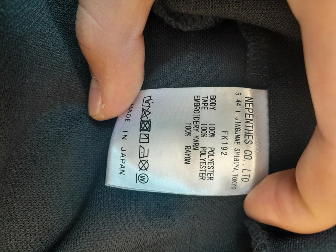 니들스 트랙자켓 블랙 다크브라운 상품이미지7