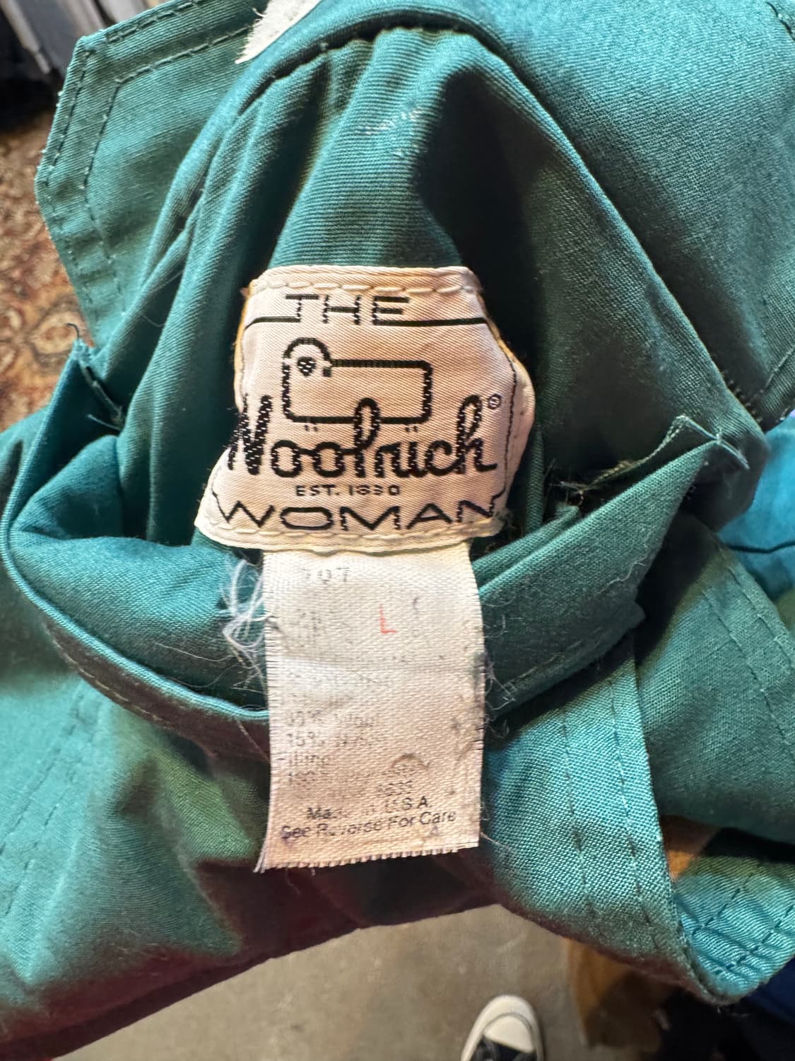 usa 빈티지 울리치 리버시블 패딩 베스트 "L" (498) 상품이미지7