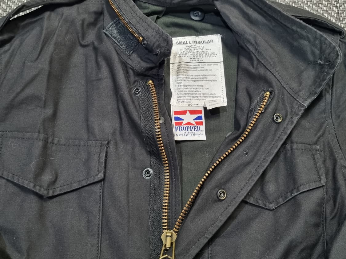 PROPPER — M65 블랙 필드자켓 상품이미지2