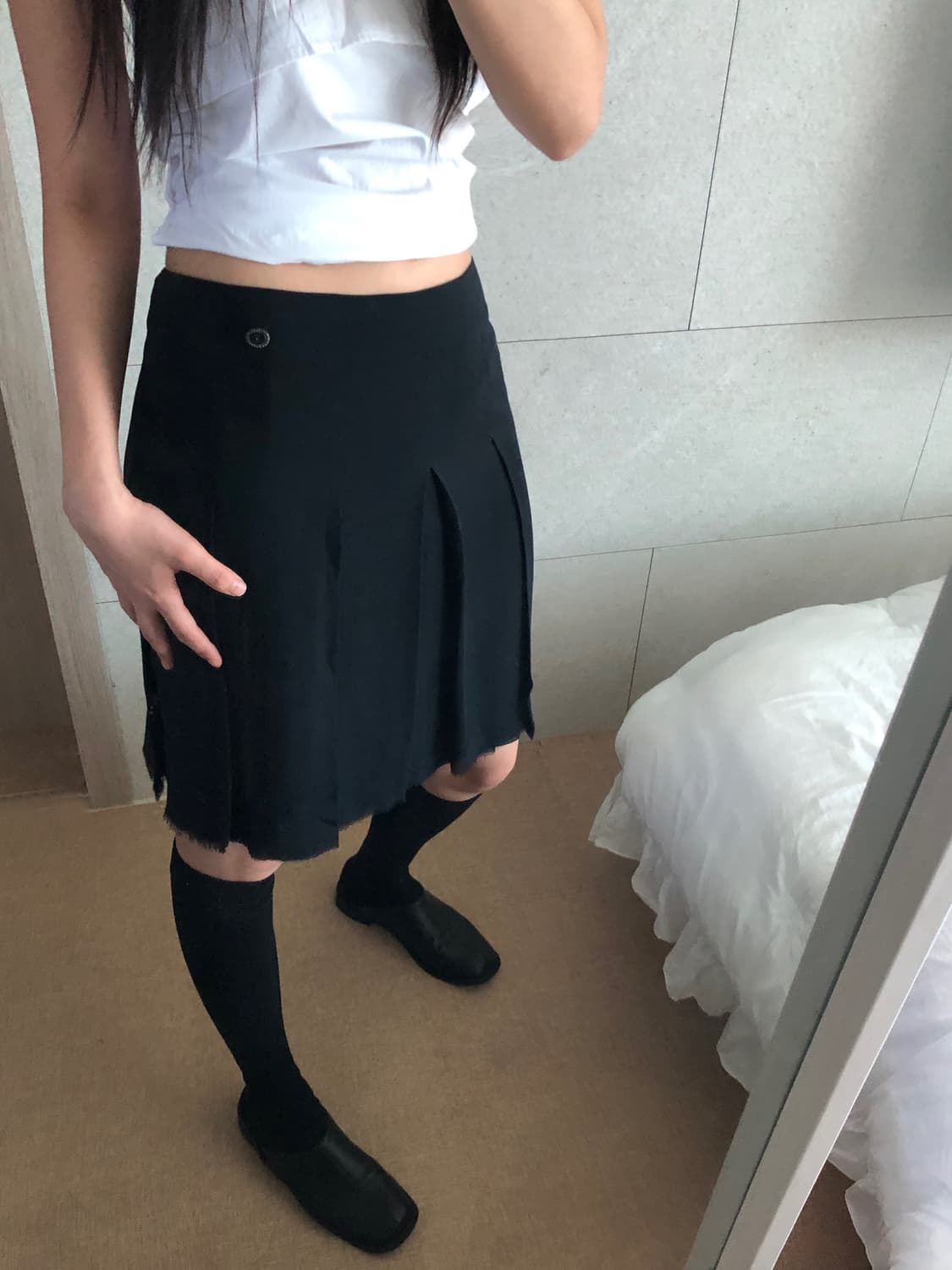 샤넬 실크 스커트 상품이미지4