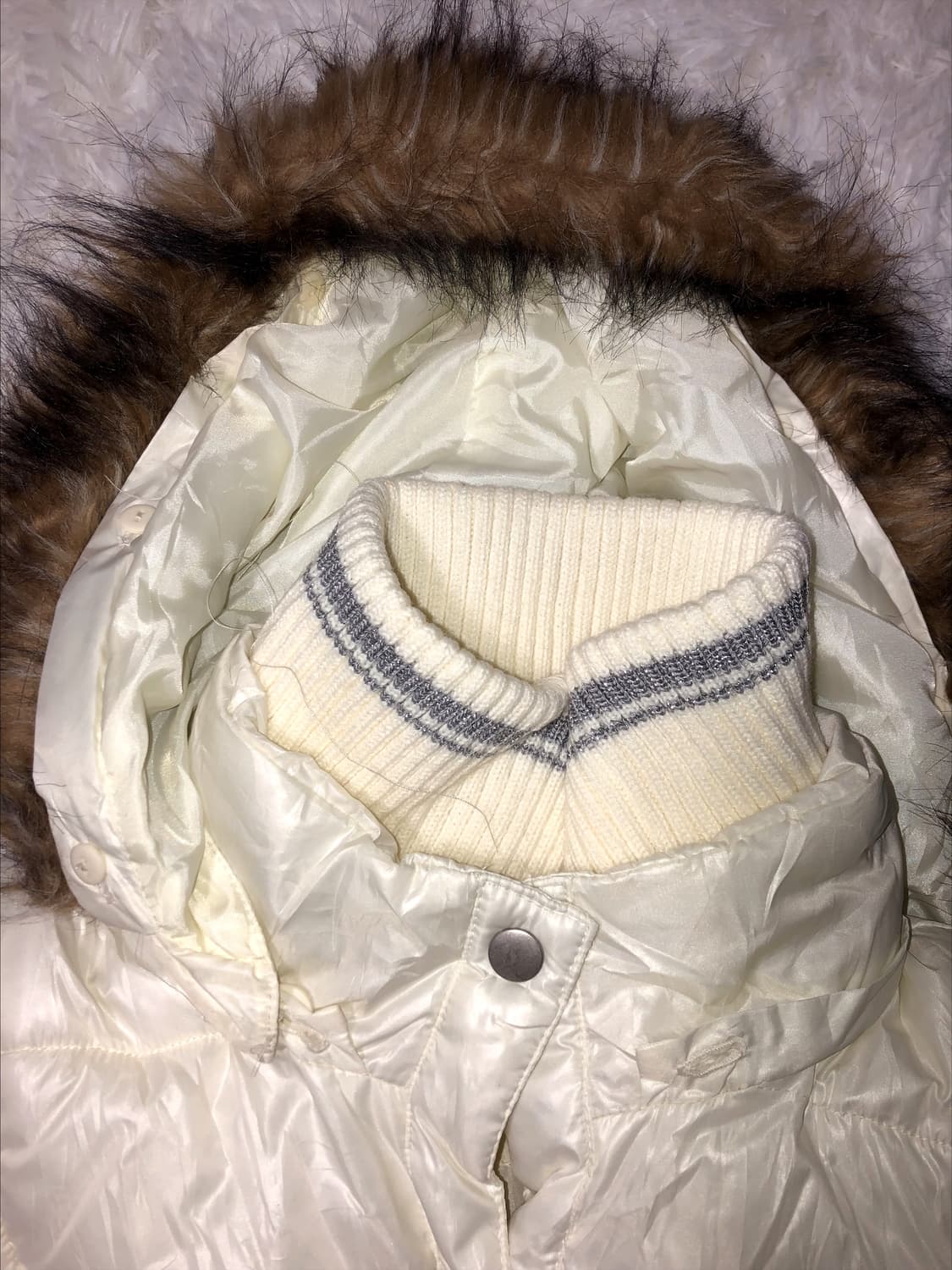 converse silver white padding 상품이미지2