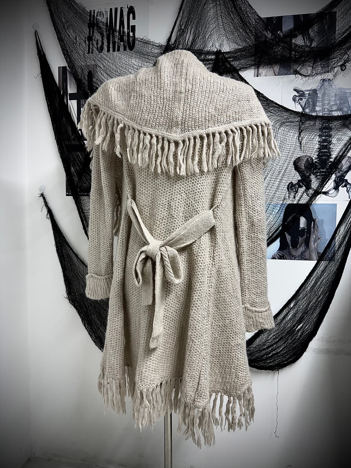 Fairy mood tassle cardigan 상품이미지1