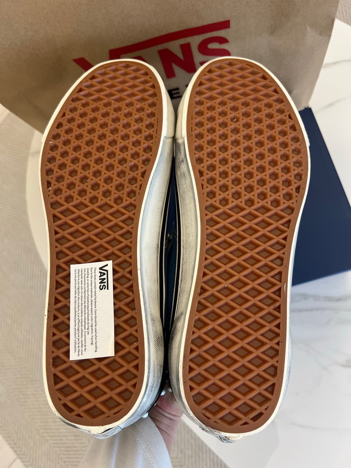 반스 LX 올드스쿨 36 펄라이즈드 네이비 블랙 290 상품이미지6