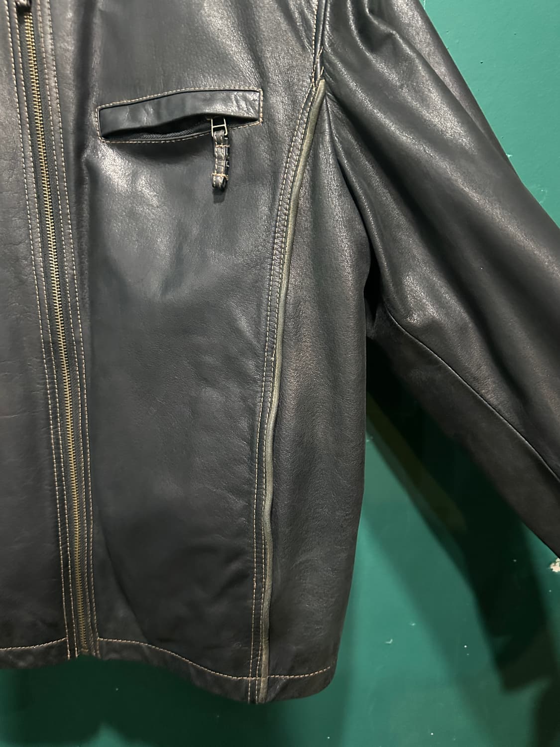 Chevirex 레더 싱글라이더자켓 XL 상품이미지3