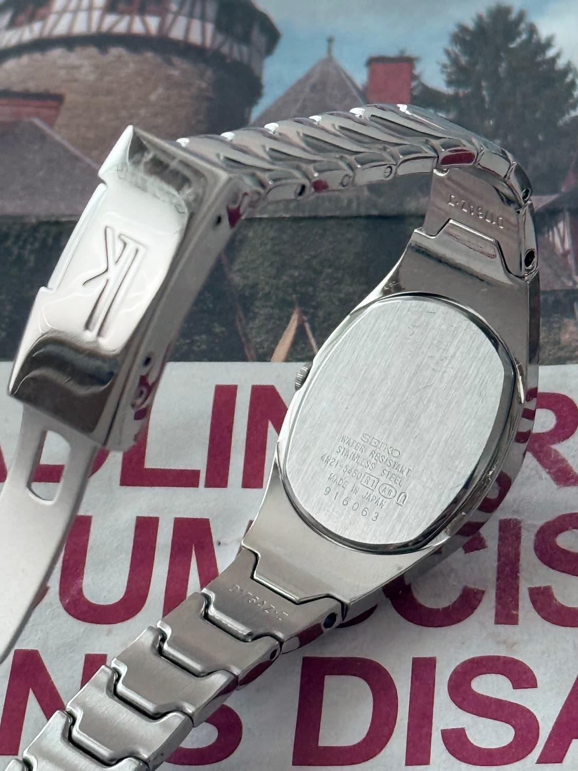 세이코 Seiko 쉘 실버 사파이어 상품이미지4