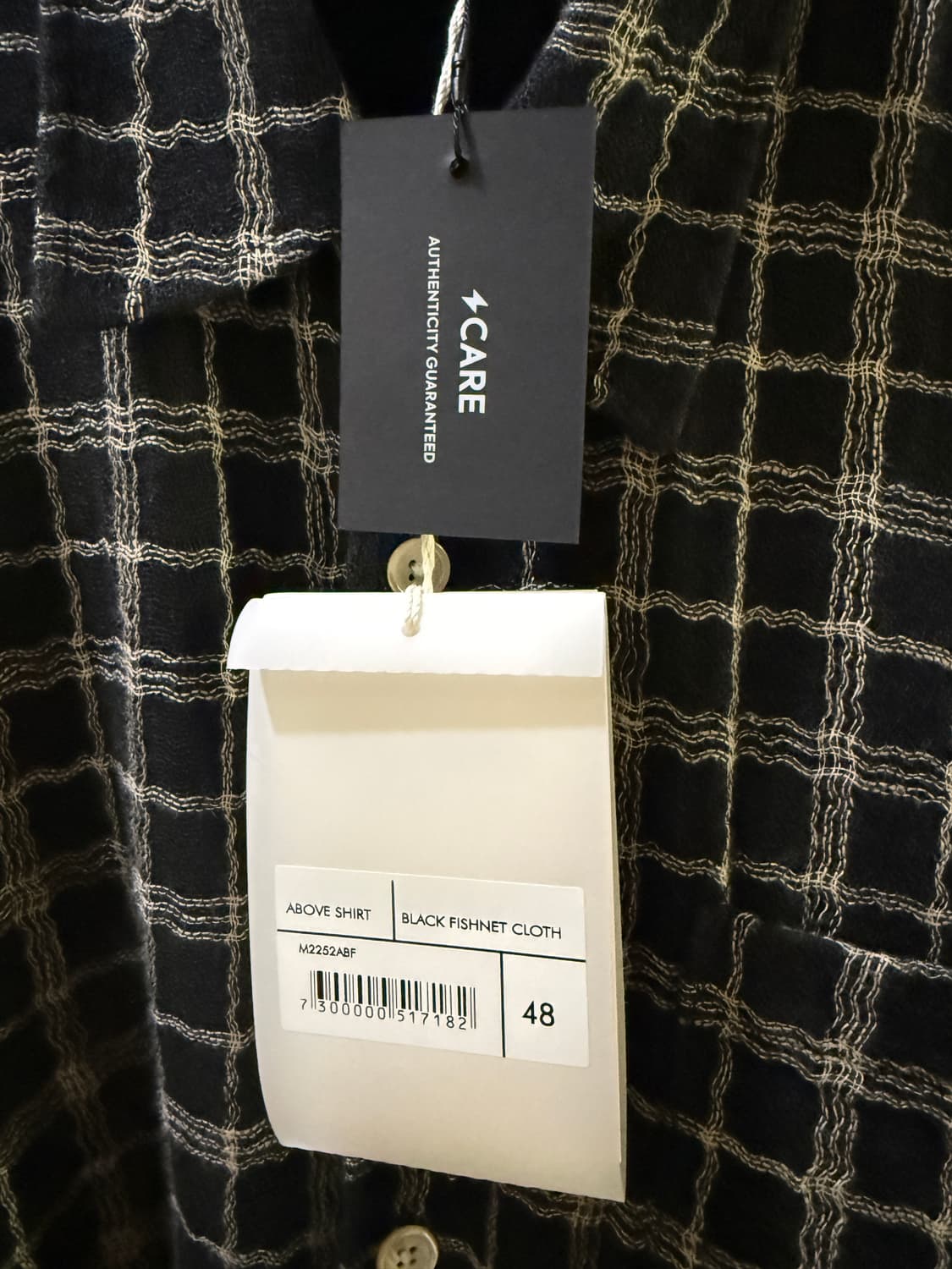 [48] 아워레가시 어보브 셔츠 피쉬넷 상품이미지3
