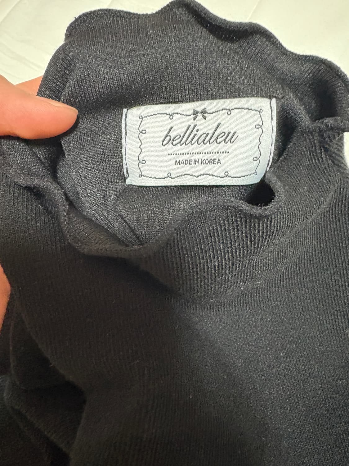 Eve half neck dress 벨리아르 원피스 bellialeu 상품이미지3