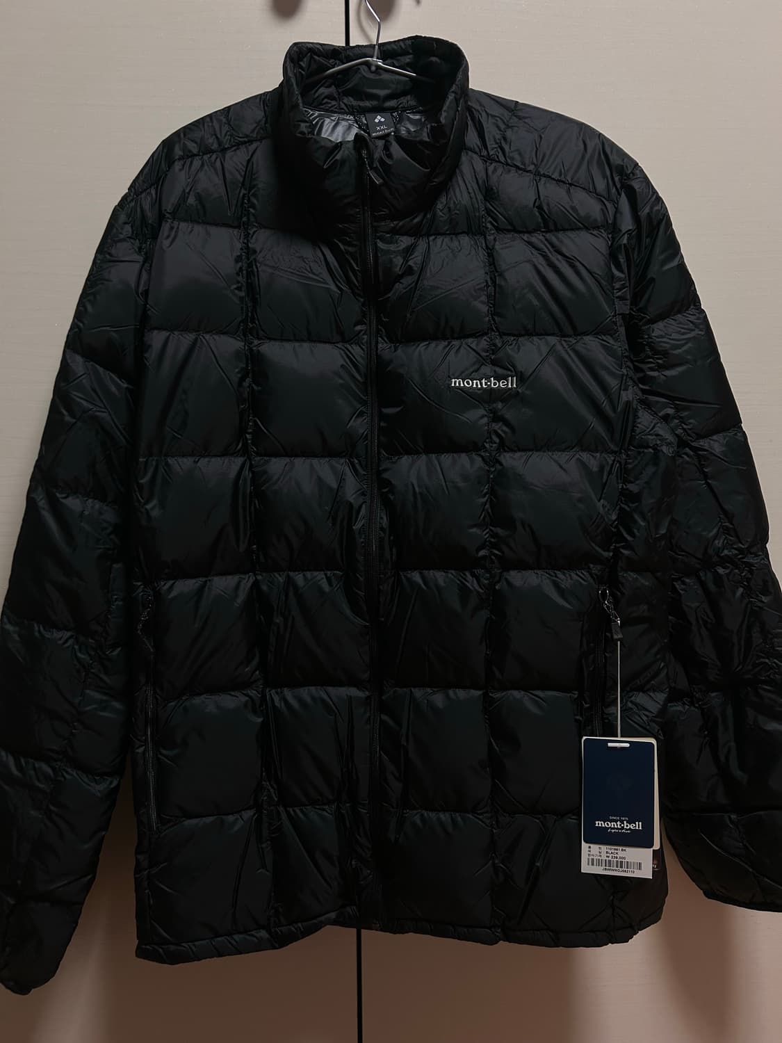 새상품 몽벨 Superior Down Jacket 남성 XXL 블랙 상품이미지1