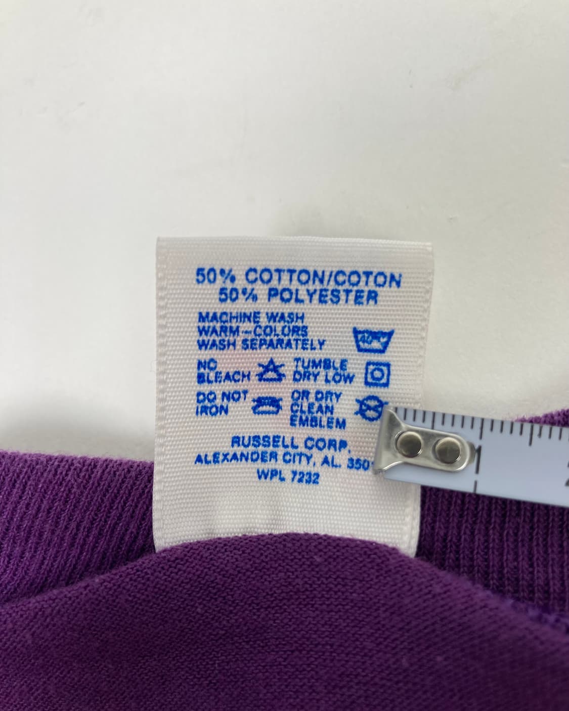 80s Single/Double Stitched Tee (purple) 상품이미지4