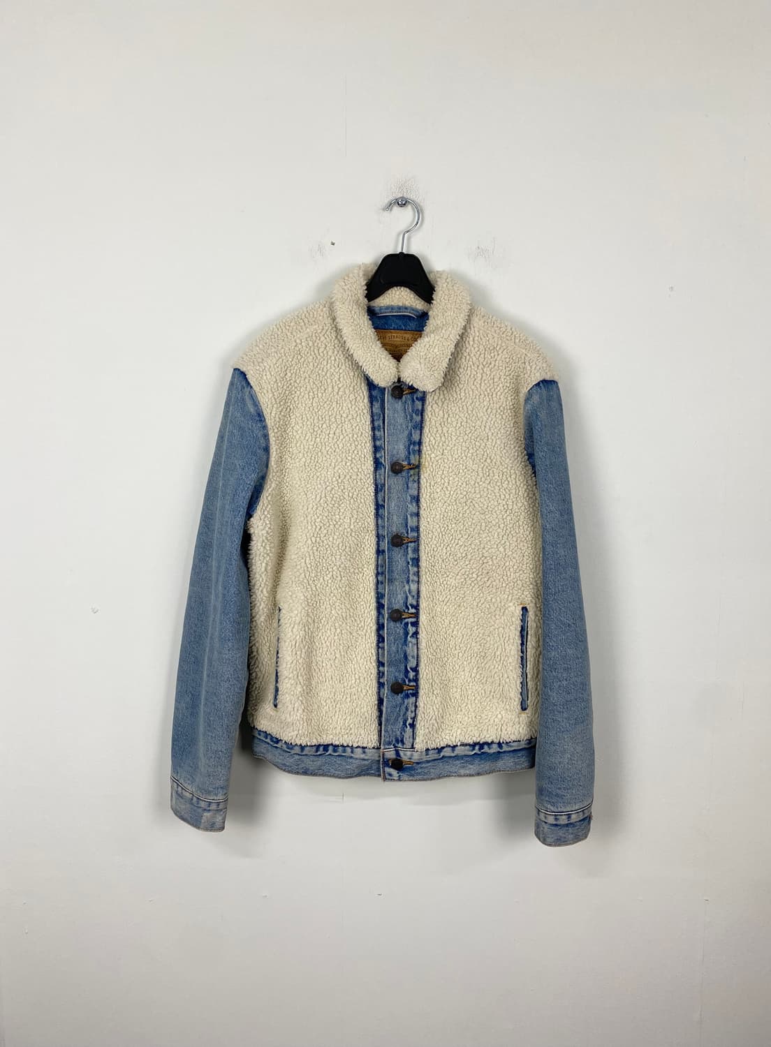 리바이스 쉐르파 패널 데님 트러커 자켓 S 상품이미지1