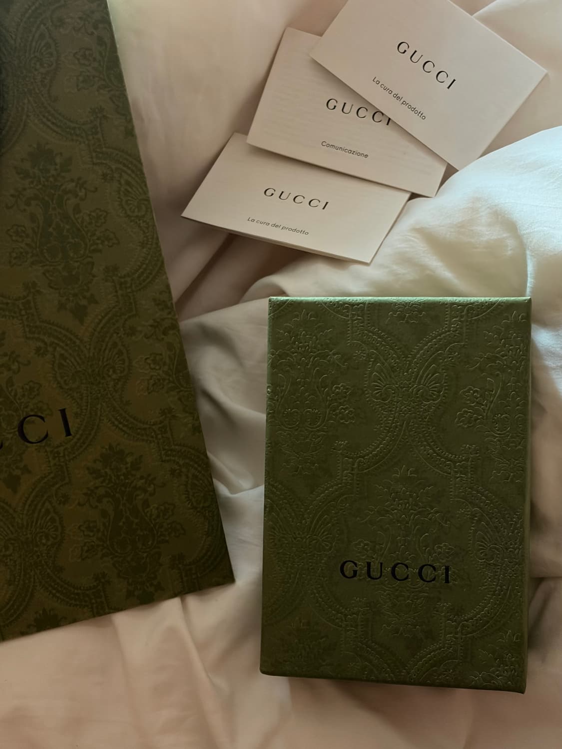 구찌 GG 마몽 바이컬러 스몰 월렛 베이지 화이트 상품이미지5