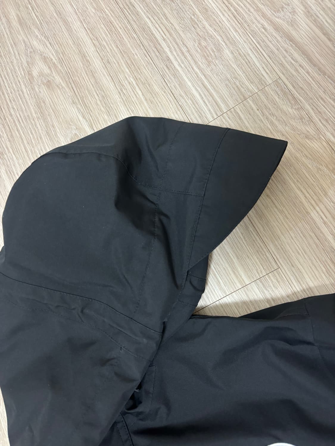 노스페이스 화이트라벨 바람막이 s 블랙 상품이미지2