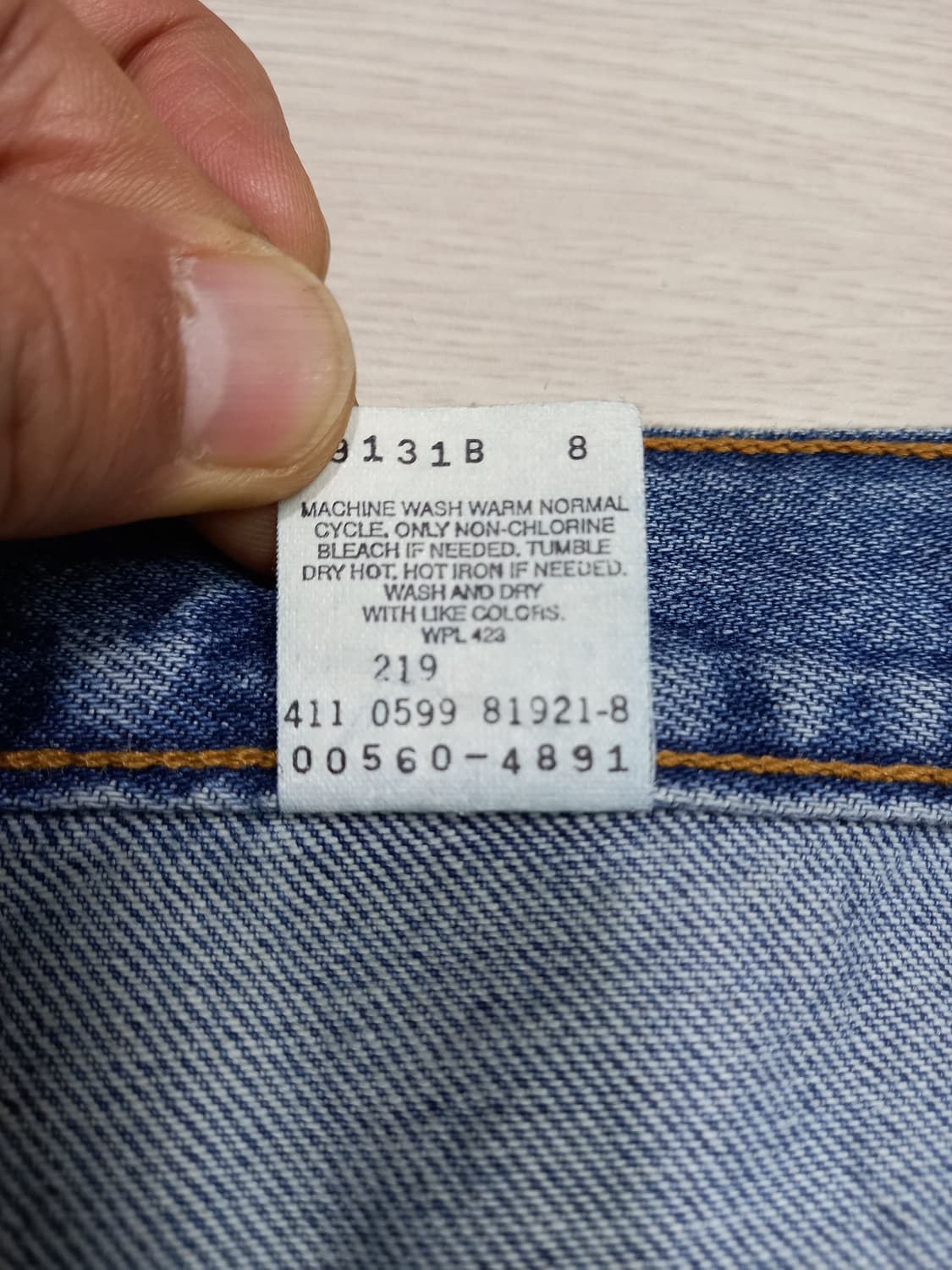 38 90's 리바이스560 Mexico RedPont  38-156 상품이미지10