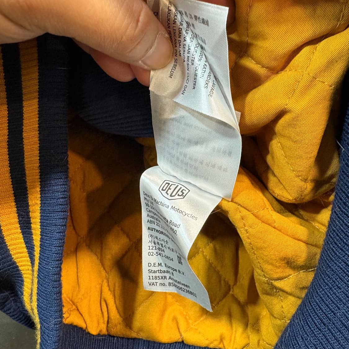 [L] DEUS 데우스 코듀로이 블루종 자켓 상품이미지9