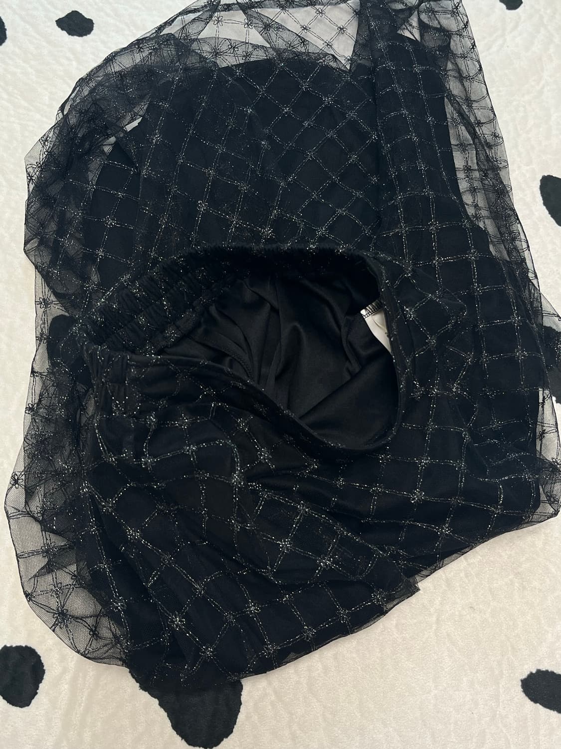 Black Long sha skirt 상품이미지5