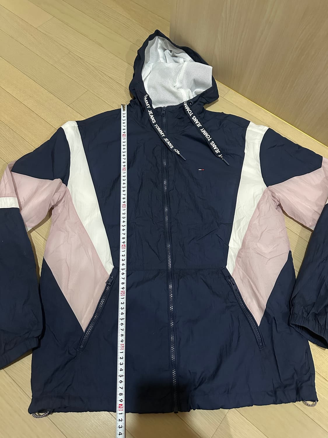 타미힐피거 타미진스 컬러블록 바람막이 M 상품이미지3
