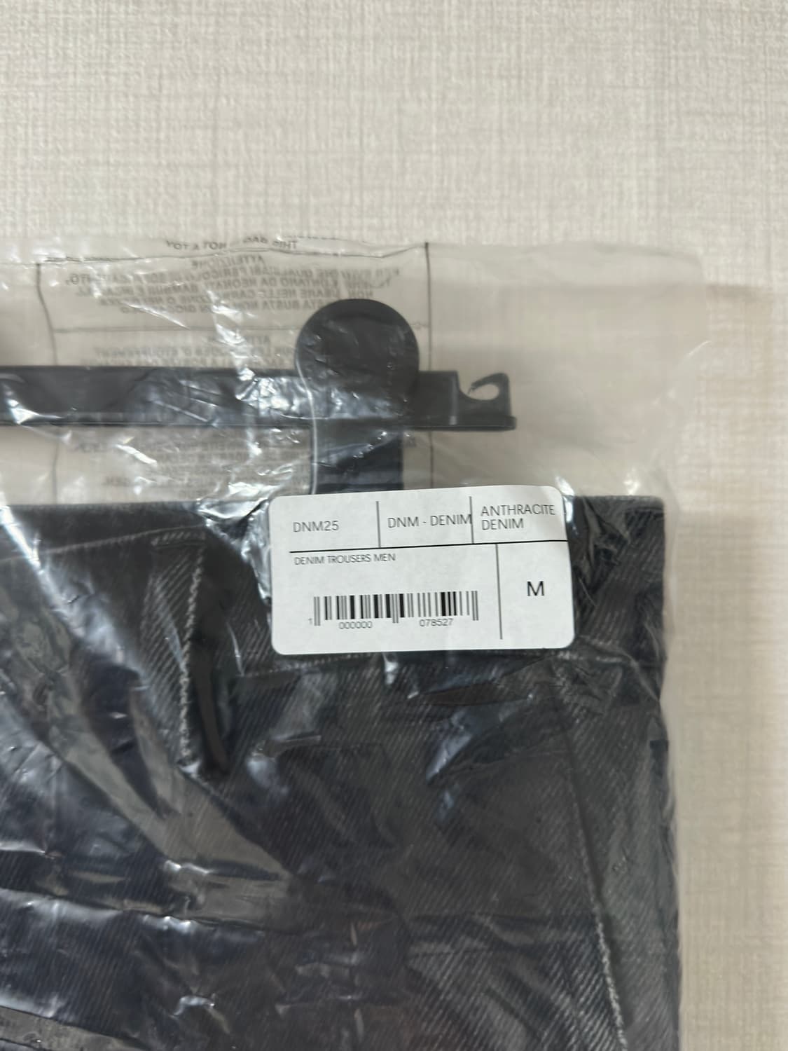 RIER DENIM TROUSERS ANTHRACITE 상품이미지4