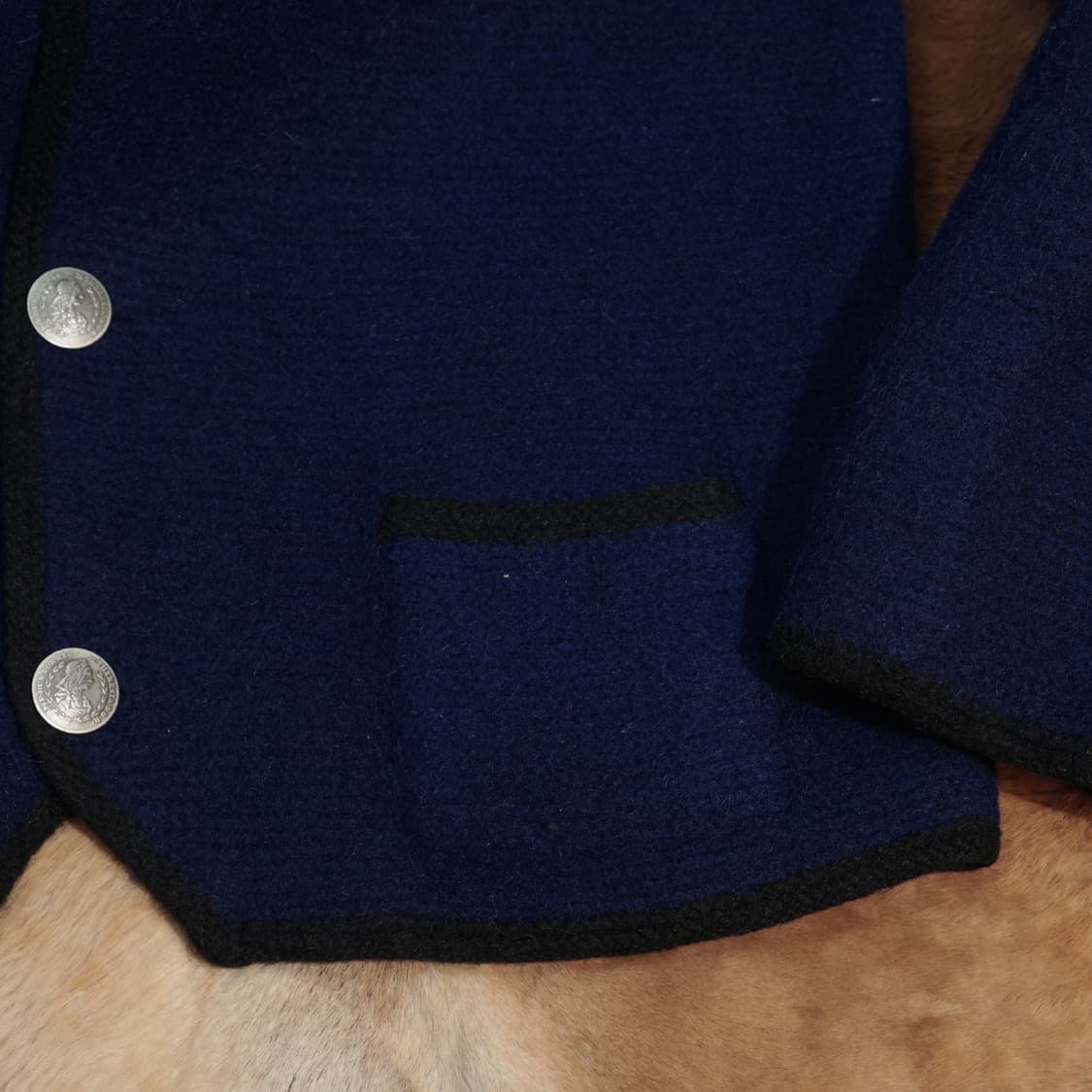 German Boiled 티롤리안 코인 자켓 상품이미지6