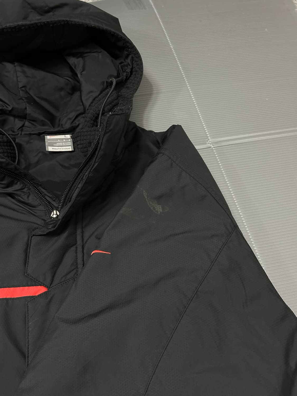 나이키 스톰핏 스우시 점퍼 자켓 블랙 S 상품이미지6