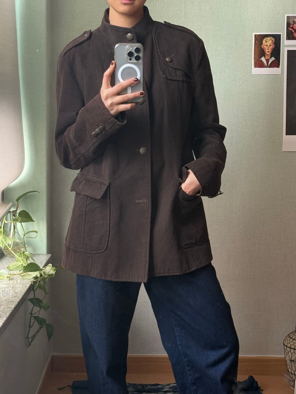 옴부르노 hombruno 스웨이드 자켓  상품이미지6