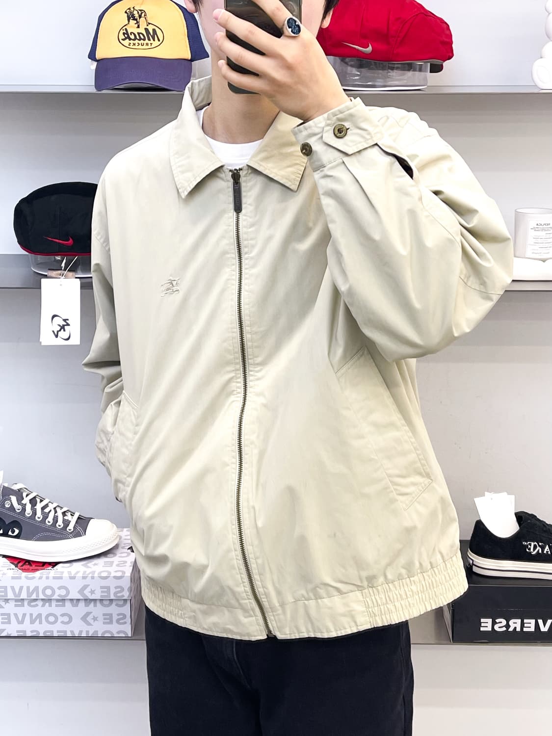 버버리 90s 리버시블 노바 체크 자켓 상품이미지2