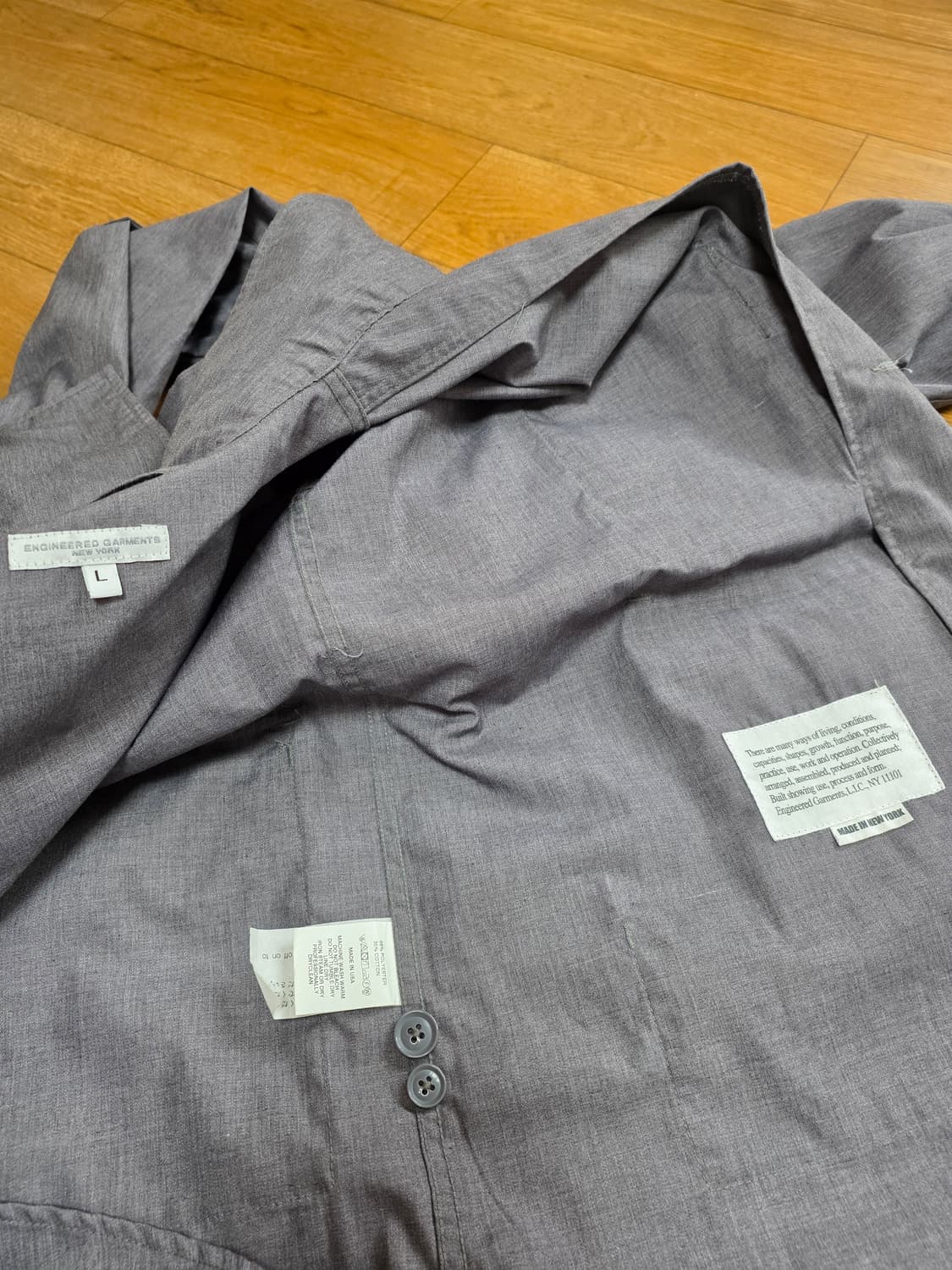 엔지니어드가먼츠 익스플로러 셔츠 자켓 상품이미지3