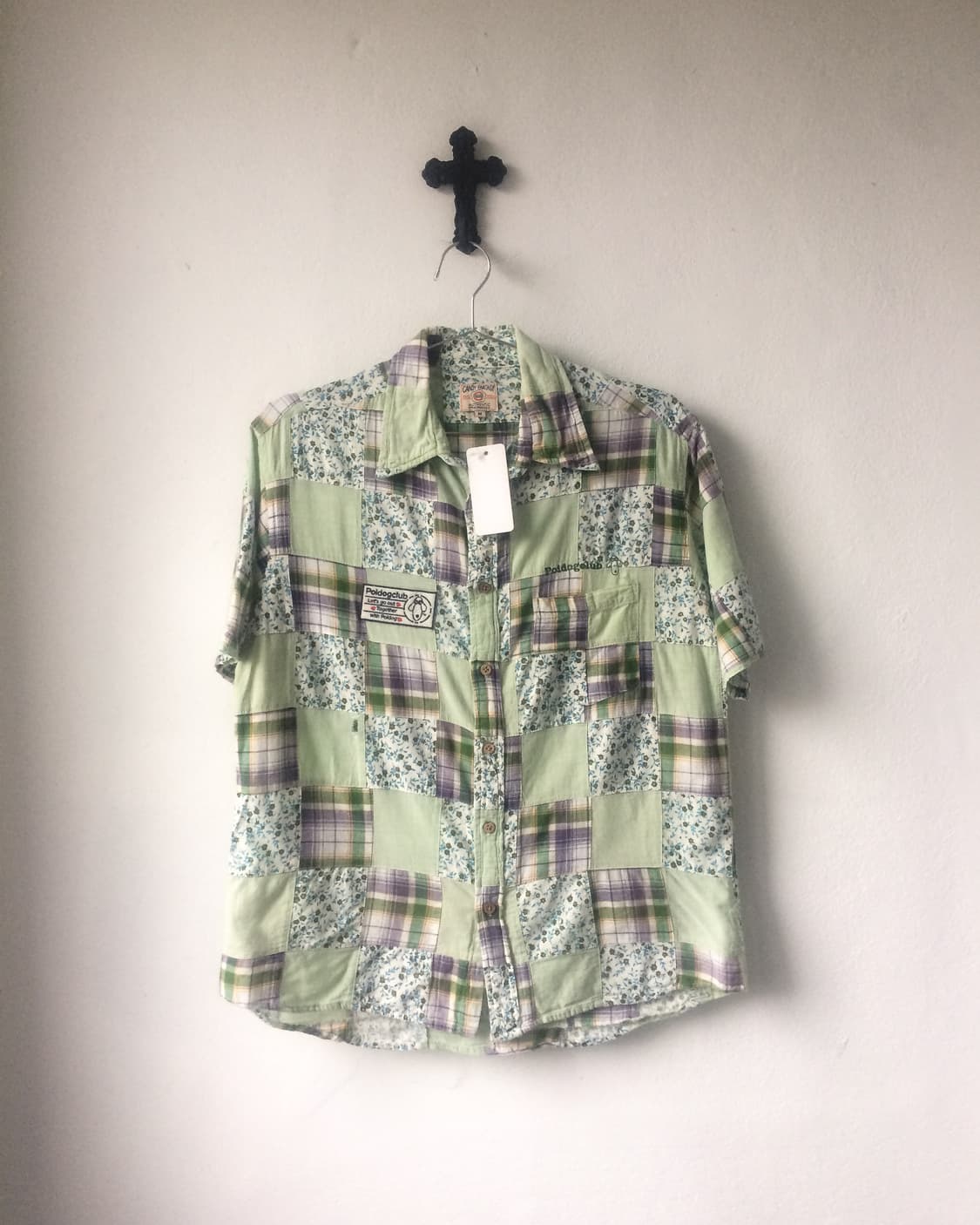 Patch work shirt 상품이미지2